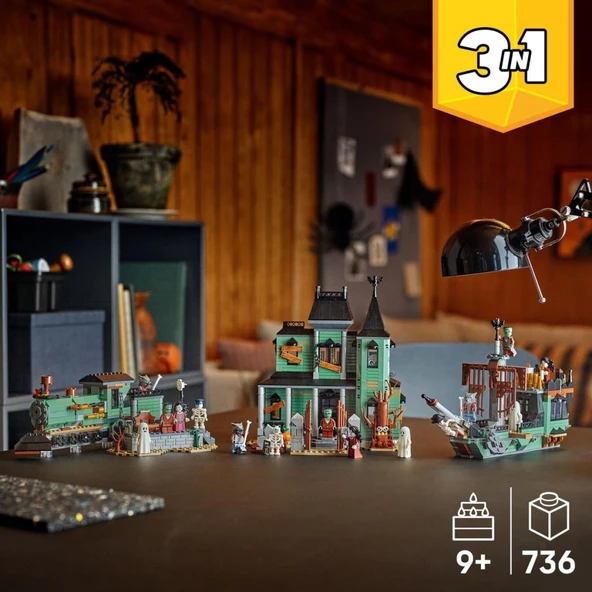 PTTAVM: LEGO 31167 Creator 3'ü 1 Arada Hayaletli Köşk 31167 - 9