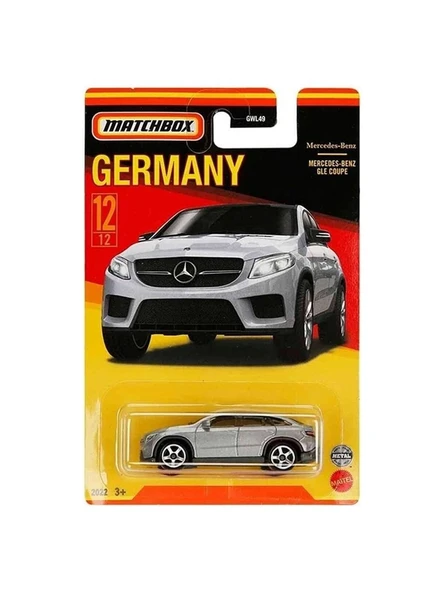 Matchbox Best Of Germany Mercedes-Benz Gle Coupe GWL49 HFH55 ürün görseli 1