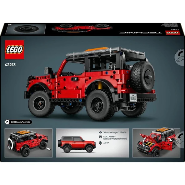 LEGO Technic 42213 Ford Bronco SUV (943 Parça) - Resim 4
