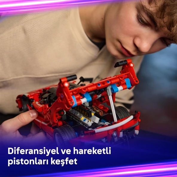 LEGO 42212 Technic Ferrari Fxx K - Resim 8