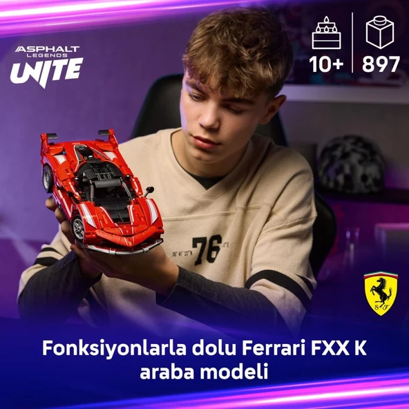 LEGO 42212 Technic Ferrari Fxx K - Resim 5