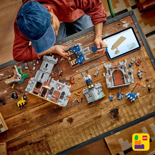 LEGO 31168 Creator 3'ü 1 Arada Orta Çağ Atlı Şövalye Kalesi - Resim 9