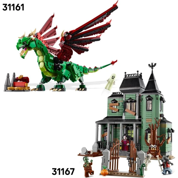 LEGO 31168 Creator 3'ü 1 Arada Orta Çağ Atlı Şövalye Kalesi - Resim 10