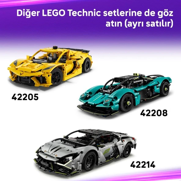 LEGO 42212 Technic Ferrari Fxx K - Resim 10