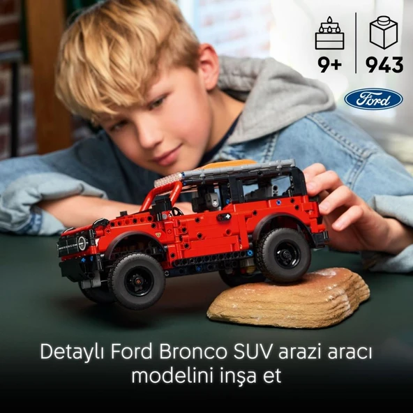 LEGO Technic 42213 Ford Bronco SUV (943 Parça) - Resim 5