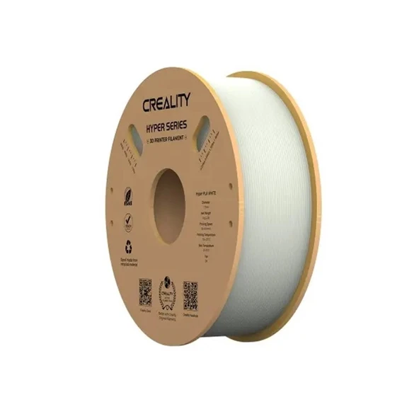 Creality Hyper Pla Beyaz Filament 1.75mm 1000gr ürün görseli 1