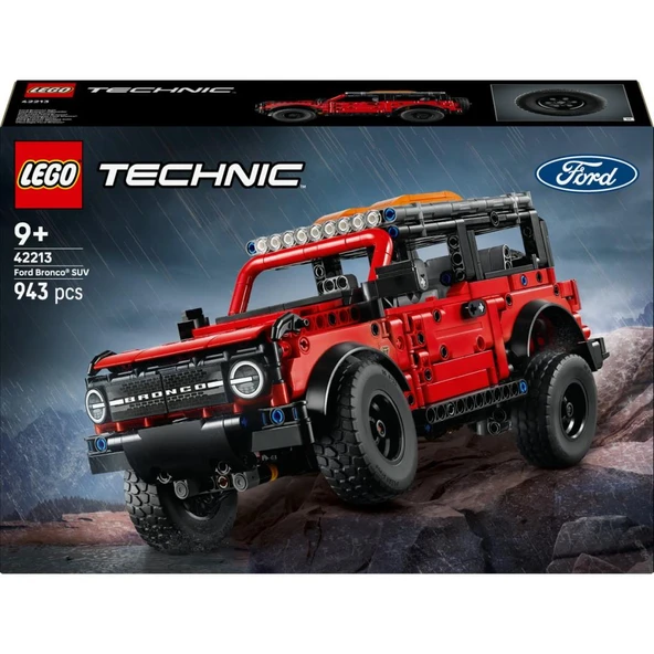 LEGO Technic 42213 Ford Bronco SUV (943 Parça) - Resim 3