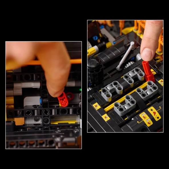 LEGO 42215  Technic Volvo EC500 Hybrid Ekskavatör - Resim 7