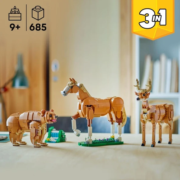 LEGO 31166  Creator 3'ü 1 Arada Güzel At - Resim 5