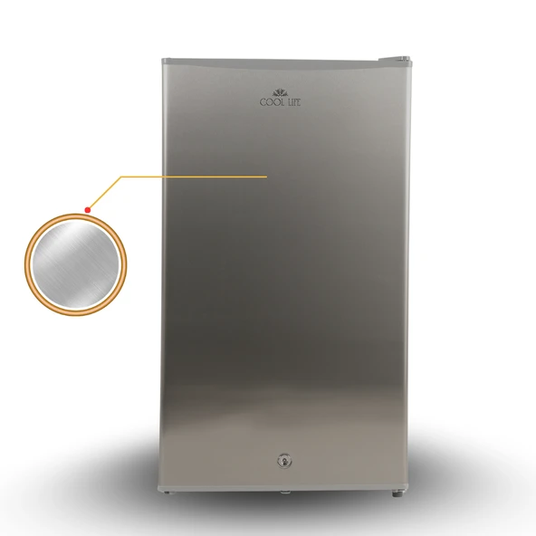 Cool Life Çift Sistem 91 Litre Krom 12/24/220 V Buzdolabı ürün görseli 1