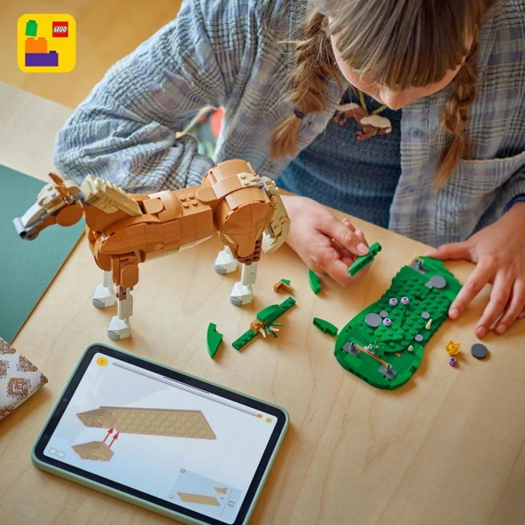LEGO 31166  Creator 3'ü 1 Arada Güzel At - Resim 9