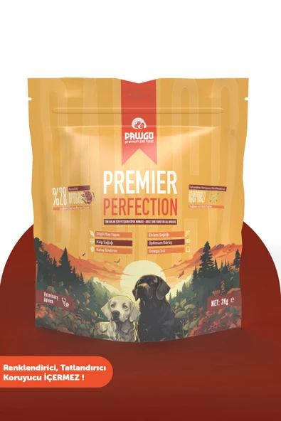 Pawgo Premier Perfection 2 Kg | Kuzu Etli | Yetişkin Köpek Maması ürün görseli 1