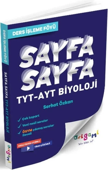 TYT AYT Biyoloji Sayfa Sayfa Ders İşleme Föyü Tammat Yayıncılık ürün görseli 1