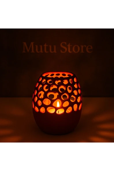 Dekoratif Kalemlik - Mumluk - Resim 2
