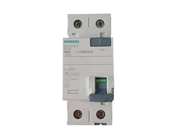SİEMENS 1X63A 300 mA YANGIN KORUMA ROLESİ 70MM (YENİ TİP) ürün görseli 1