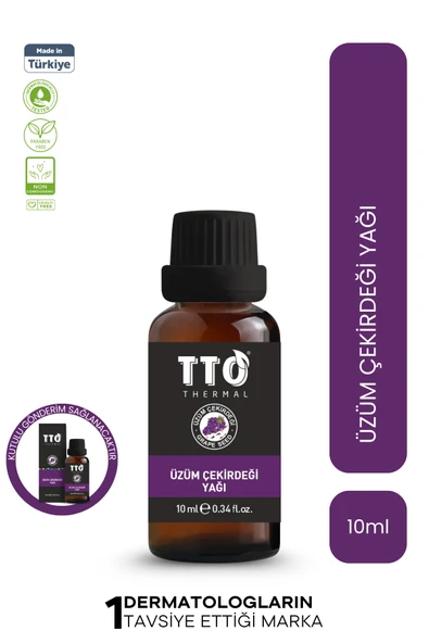 TTO Thermal Üzüm Çekirdeği yağı 10 ml ürün görseli 1