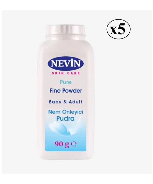 NEVİN Nem Önleyici Pudra 90gr 5 Adet ürün görseli 1