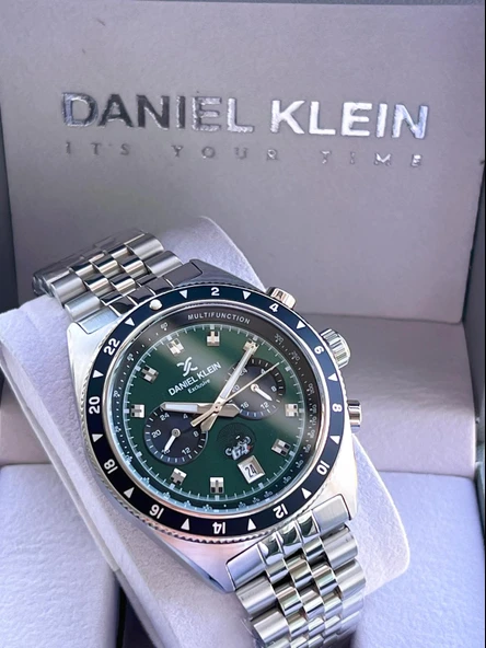 Daniel Klein İç Fonksiyonları Aktif 30 Mt Suya Dayanıklı 2 Yıl Garantili Erkek Kol Saati FG.13994.3 ürün görseli 1