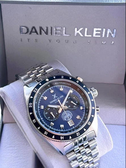 Daniel Klein İç Fonksiyonları Aktif 30 Mt Suya Dayanıklı 2 Yıl Garantili Erkek Kol Saati FG.13994.7 ürün görseli 1