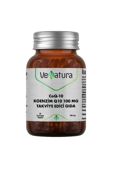 Venatura Koenzim Q10 100 mg 30 Yumuşak Kapsül ürün görseli 1