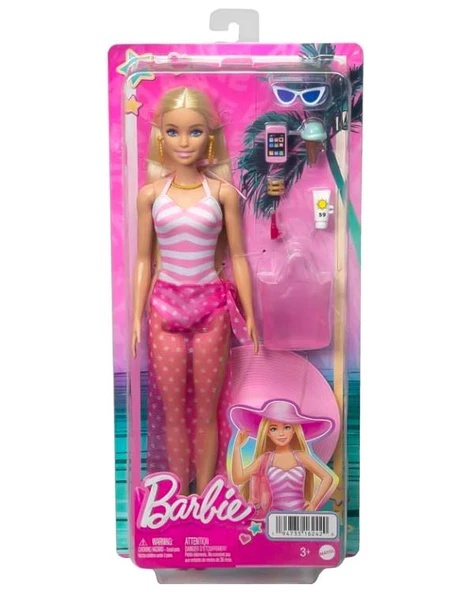 Mattel Barbie Plaj Günü Oyun Seti HPL73 ürün görseli 1