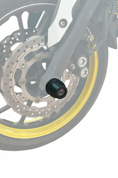 PTTAVM: NK MOTORS Yamaha MT-07 2014-2024 Uyumlu Ön Arka Aks Koruma