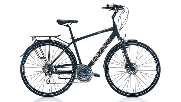 CARRARO ELITE 806 ERKEK ŞEHİR BİSİKLETİ 480H HD 28 JANT 24 VİTES MAT SİYAH KREM BAKIR ürün görseli 1
