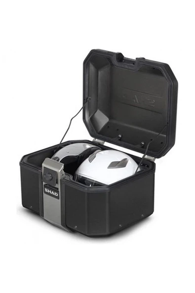 Shad Motosiklet Çanta - Topcase - Shad Tr48 Terra Black Edition Alüminyum Arka Çanta 48Lt ürün görseli 1