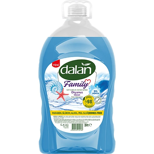Dalan Sıvı Sabun Okyanus 3 lt - Resim 2