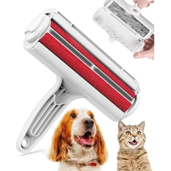 Store Tüy Toplayıcı Kedi Tüy Toplayıcı Köpek Tüy Toplayıcı Hazneli 2 Yönlü Kazak Kıyafet Elbise Halı Yatak Kıl Toz Tüy Toplayıcı ürün görseli 1