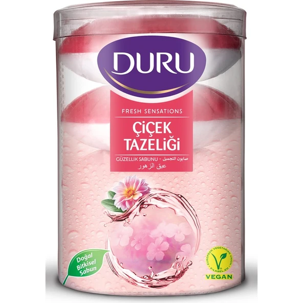 Duru Fresh Sabun 4x100 gr Çiçelk Tazeliği - Resim 2