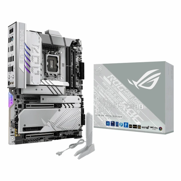 Asus ROG Maximus Z890 Apex DDR5 (9600MHz)OC M.2 USB-C PCIe 5.0 1851P ATX Anakart ürün görseli 1