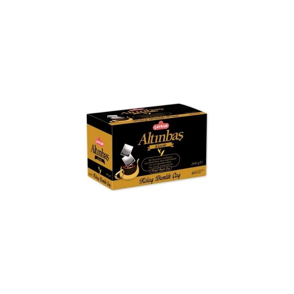 Çaykur Altunbaş Demlik Poşet Sade Çay 200 gr (4'lü) ürün görseli 1