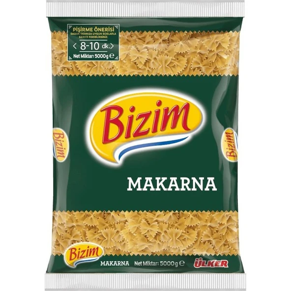 Bizim Makarna Kelebek 5 kg ürün görseli 1