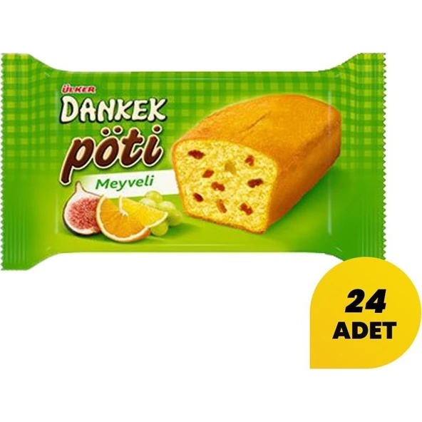 Ülker Dankek Pöti Meyveli Kek 35 gr 24'lü ürün görseli 1