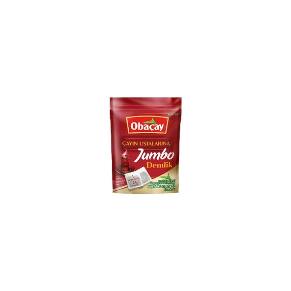 Obaçay Jumbo Demlik 30*25 gr 1 Poşet 25 Çay ürün görseli 1