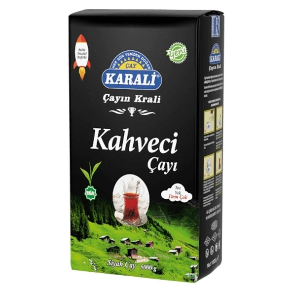 Karali Çay Karali Kahveci Çayı 1 kg ürün görseli 1