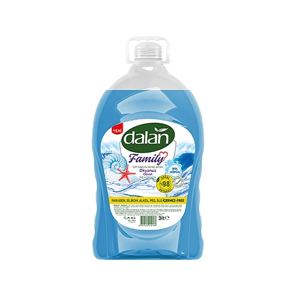 Dalan Sıvı Sabun Okyanus 3 lt ürün görseli 1