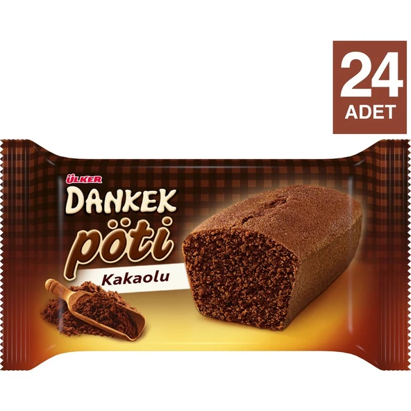 Ülker Dankek Pöti Kakaolu 35 gr x 24 Adet ürün görseli 1