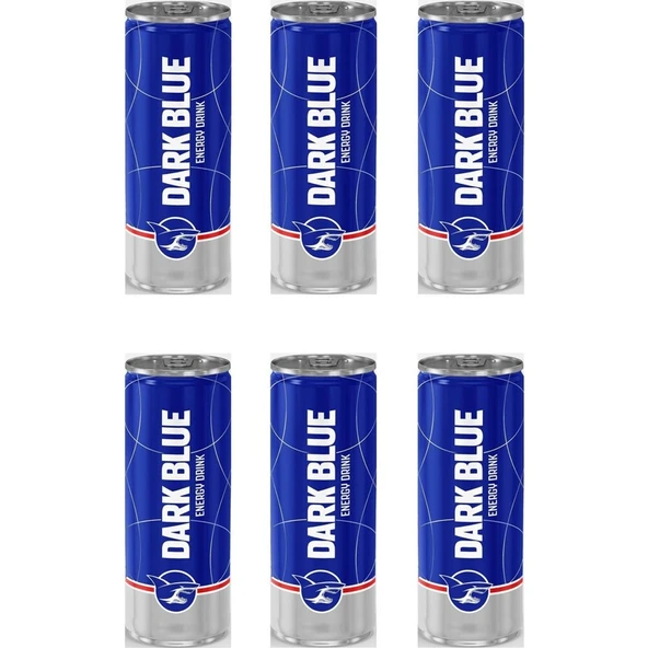 Dark Blue Enerji Içeceği 250 ml x 6 Adet ürün görseli 1