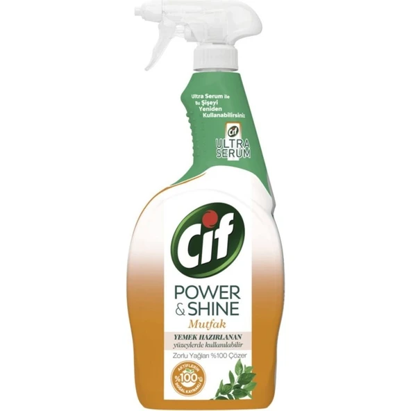 Cif Power And Shine Mutfak Temizleyici 750 ml ürün görseli 1