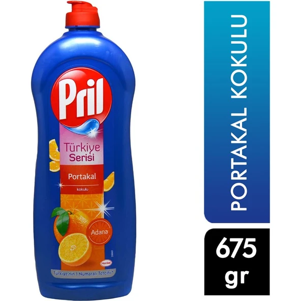 Pril Portakal Bulaşık Deterjanı Sıvı 675 gr ürün görseli 1