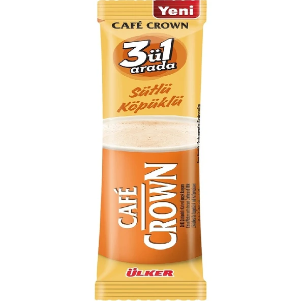 Cafe Crown 3ü1 Arada Sütlü Köpüklü 192 x 17,5 gr ürün görseli 1