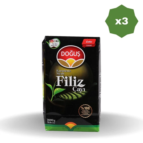Doğuş Çay Siyah Filiz 1 kg ürün görseli 1