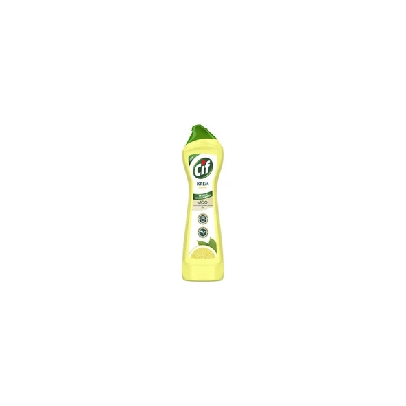 Cif Krem Yüzey Temizleyici Limon 500 ml ürün görseli 1