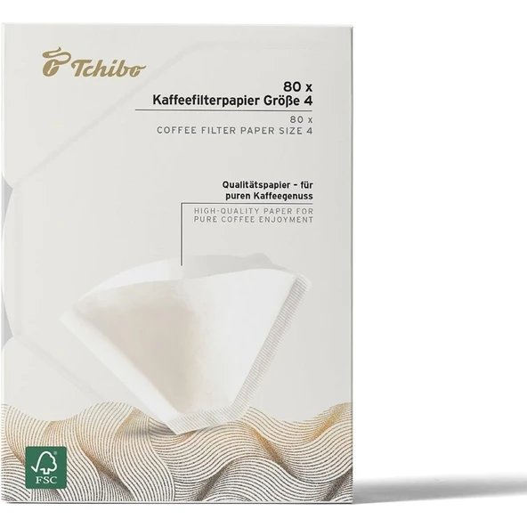 Tchibo 80 Adet Filtre Kahve Kağıdı ürün görseli 1