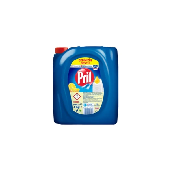 Pril Limon Bulaşık Deterjanı Sıvı 4 kg ürün görseli 1