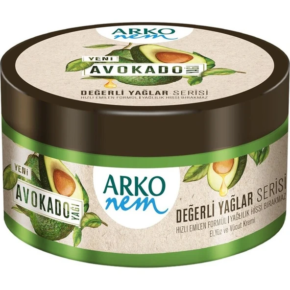 Arko Nem Değerli Yağlar Avokado Krem 250 ml ürün görseli 1