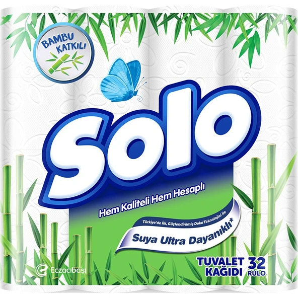 Solo Bambu Katkılı Tuvalet Kağıdı 32'li ürün görseli 1