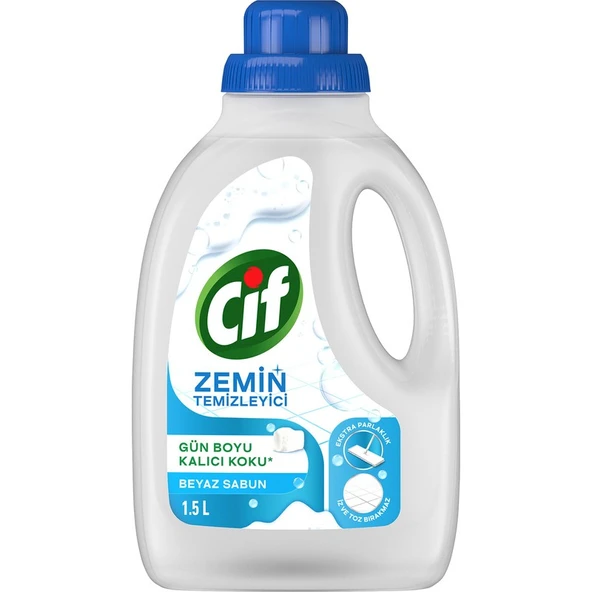 Cif Zemin Temizleyici Beyaz Sabun 1500 ml ürün görseli 1